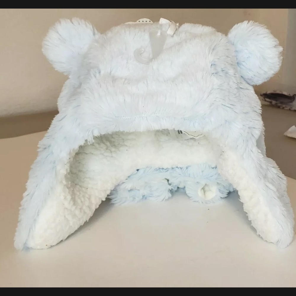 Winter Hat and Booties Set Soft Cozy Set
